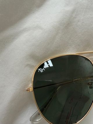 Gafas de Sol Ray-Ban Aviator Doradas