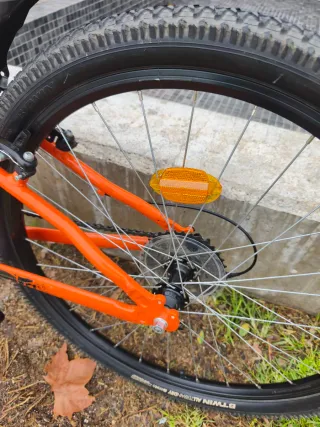 Bicicleta Montaña Naranja Poco Uso