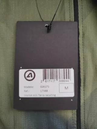 Maillot Ciclismo Atika Terra Recycling Talla M