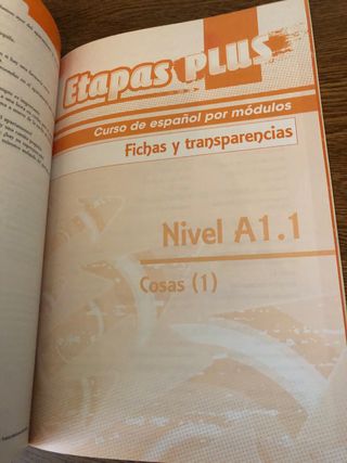 Libro del Profesor Etapas Plus A1.1