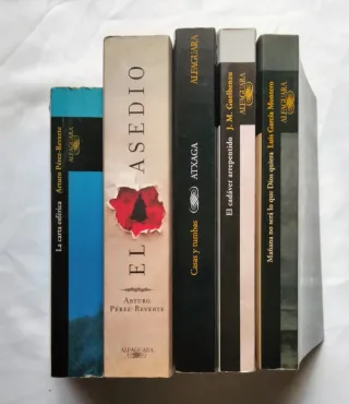 Lote Colección Novelas EdT Alfaguara.