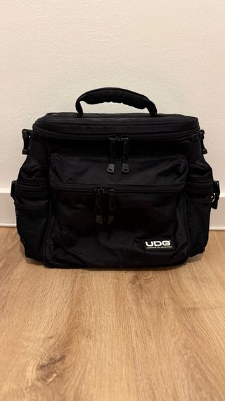 Maleta DJ UDG para Vinilos/CDs Negra