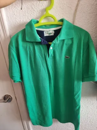 Polo Lacoste Verde Talla M