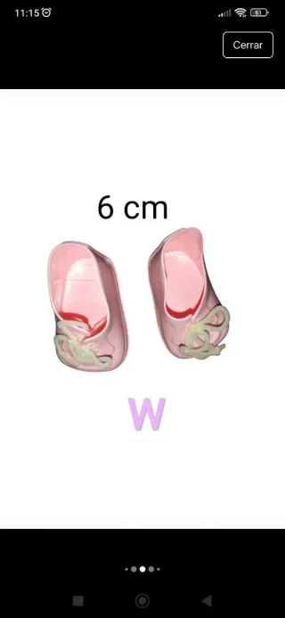 Zapatos muñeca Nenuco. Suela de 6 cm