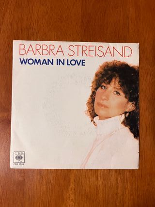 Barbra Streisand Woman in Love 45 giri