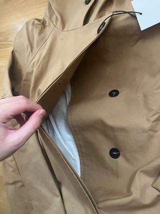 Chaqueta trench corta Zara