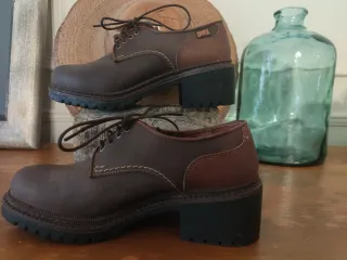 Zapatos Camper Cartujanos Marrones Mujer Nuevos