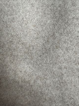 Abrigo Top Cortefiel gris perla