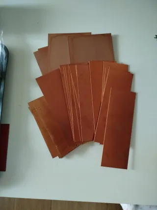 Lote placas cobre electrónica