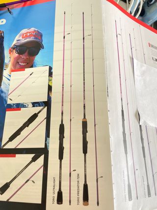 Caña Hart Toro Ultralight 76UL.