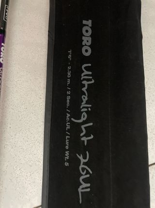 Caña Hart Toro Ultralight 76UL.