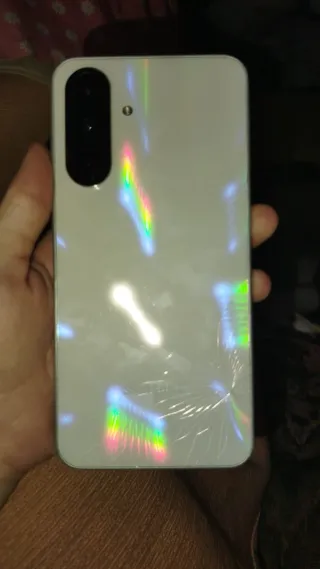 Samsung A36 blanco perla