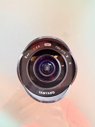 Obiettivo Samyang F2.8/8mm UMC Fish Eye II