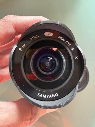 Obiettivo Samyang F2.8/8mm UMC Fish Eye II