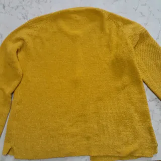 Cardigan Zara Giallo Tg S