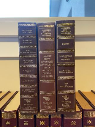Serie di 33 Libri di narrativa  reader’s digest
