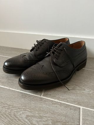 Zapatos Marrones Massimo Dutti