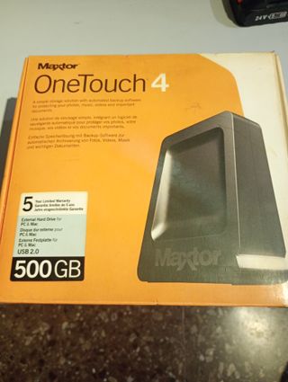 Disco Duro Externo 500GB 3.5