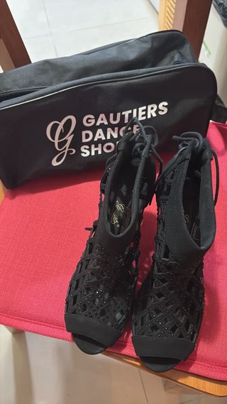 Zapatos Baile Gautiers Talla 39 Negros