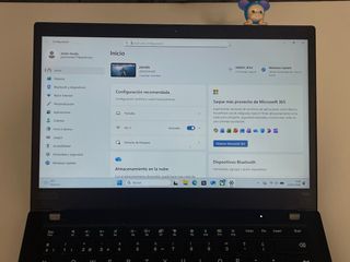 Portátil Lenovo Thinkpad T490 Negro