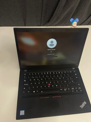 Portátil Lenovo Thinkpad T490 Negro