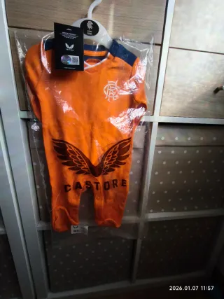 Pelele Castore Bebé Naranja