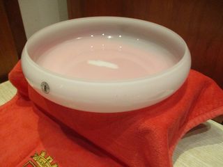 Centrotavola Vetro Fatto a Mano