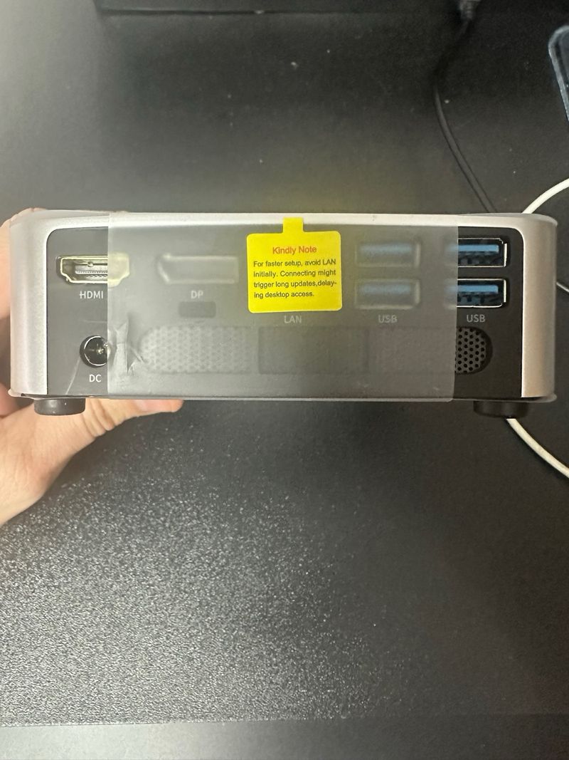 Mini PC ACEMAGIC 6800H 16GB DDR5 512GB NVMe afbeelding 3