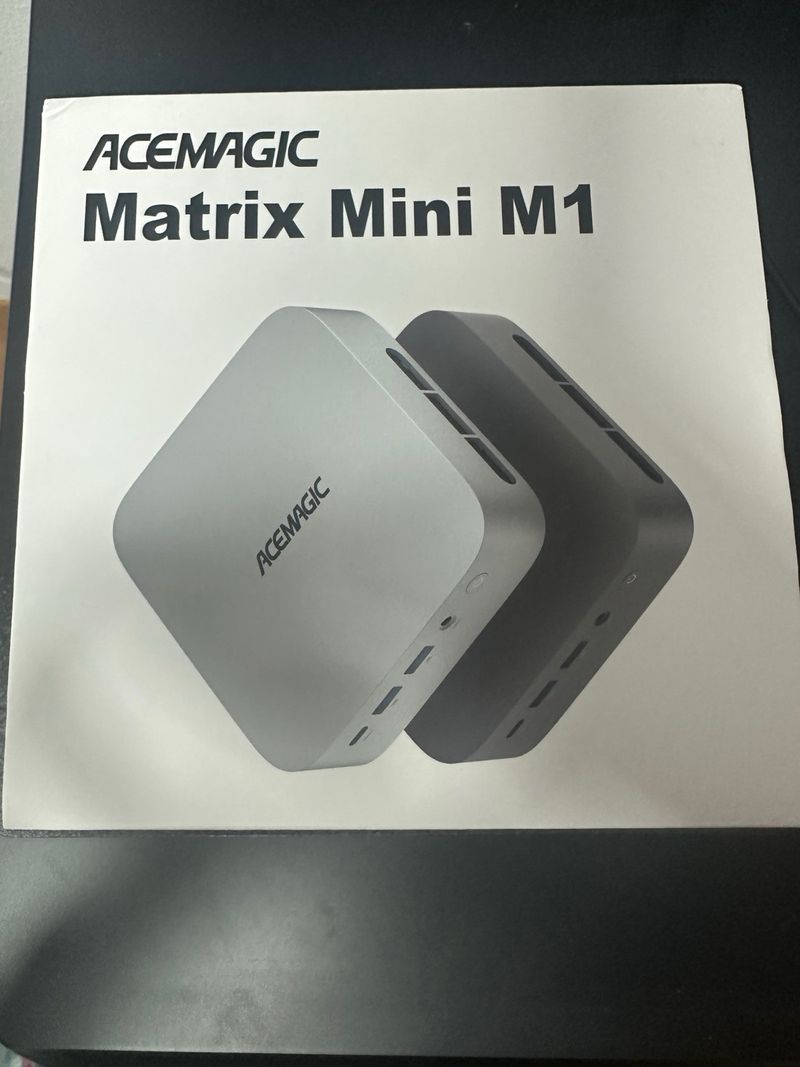 Mini PC ACEMAGIC 6800H 16GB DDR5 512GB NVMe afbeelding 2