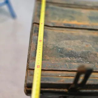 Baúl inglés IIGM - Militar Antiguo