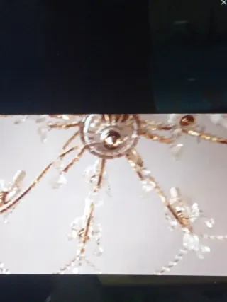 Lámpara de salón de cristal Swarovski