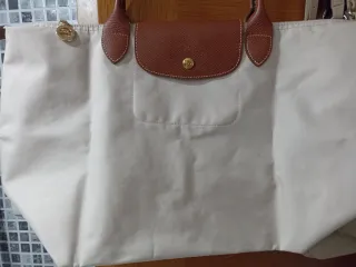 Bolso Longchamp Beige y Marrón