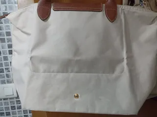 Bolso Longchamp Beige y Marrón