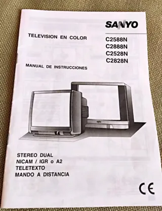 Televisor de tubo Sanyo