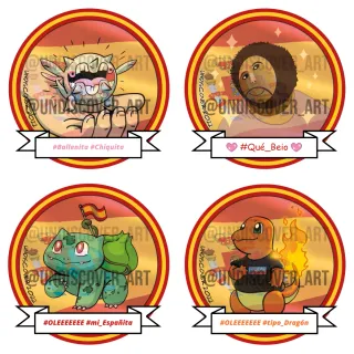 🇪🇦Pegatinas POKÉMON ESPAÑITA🇪🇦