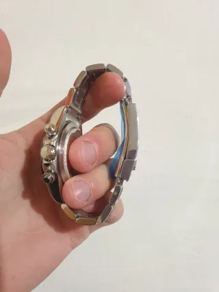 Reloj Daytona Acero Negro