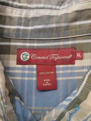 Camisa Coronel Tapiocca Vintage 90s Gorpcore