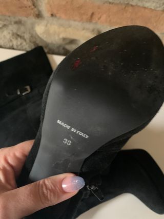 Stivali neri tacco alto numero 38