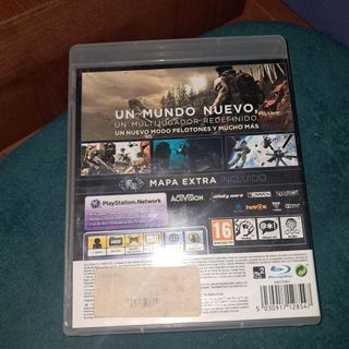 juego ps3 call of duty ghosts
