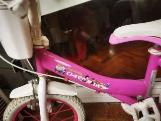 Bicicleta Niña Patrulla Canina Rosa