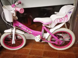 Bicicleta Niña Patrulla Canina Rosa