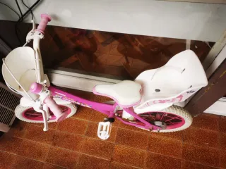 Bicicleta Niña Patrulla Canina Rosa