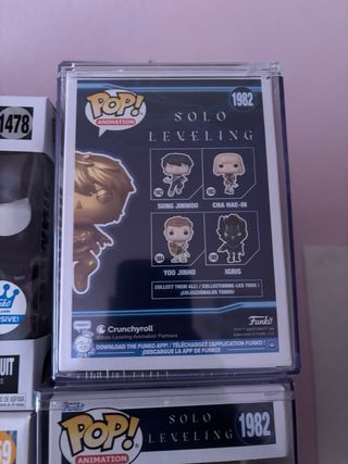 Funko Pop Solo Leveling 1982 Sung Jinwoo