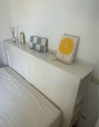 Cabecero blanco IKEA Brimnes 160 cm