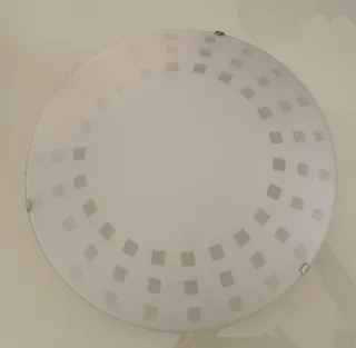 Conjunto plafón y aplique de pared