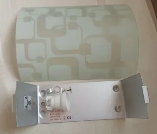 Conjunto plafón y aplique de pared