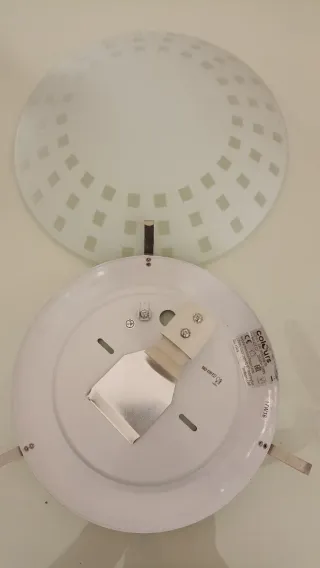 Conjunto plafón y aplique de pared