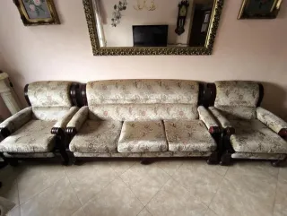 Sofás Antiguos clásicos Madera Maciza TALLADA