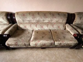 Sofás Antiguos clásicos Madera Maciza TALLADA