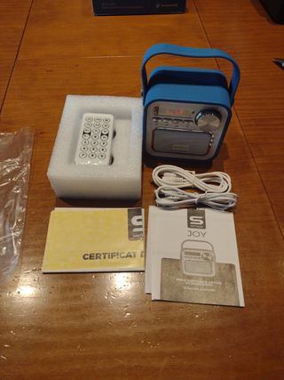 Altavoz Portátil Seriousx Bluetooth Radio FM Azul